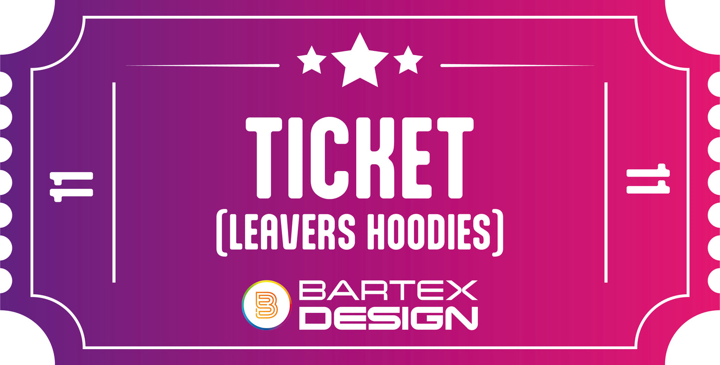 Leavers Hoodies Raffle Ticket - No. 11