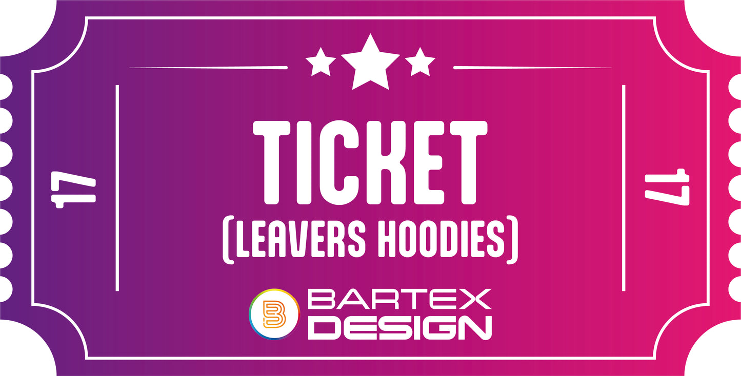 Leavers Hoodies Raffle Ticket - No. 17