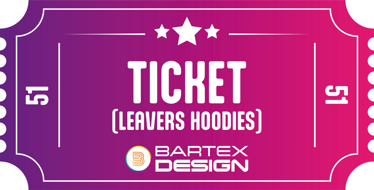 Leavers Hoodies Raffle Ticket - No. 51
