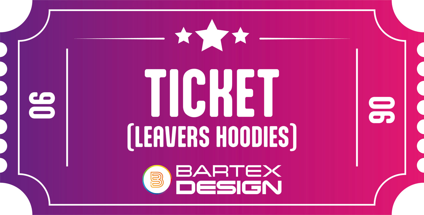 Leavers Hoodies Raffle Ticket - No. 6