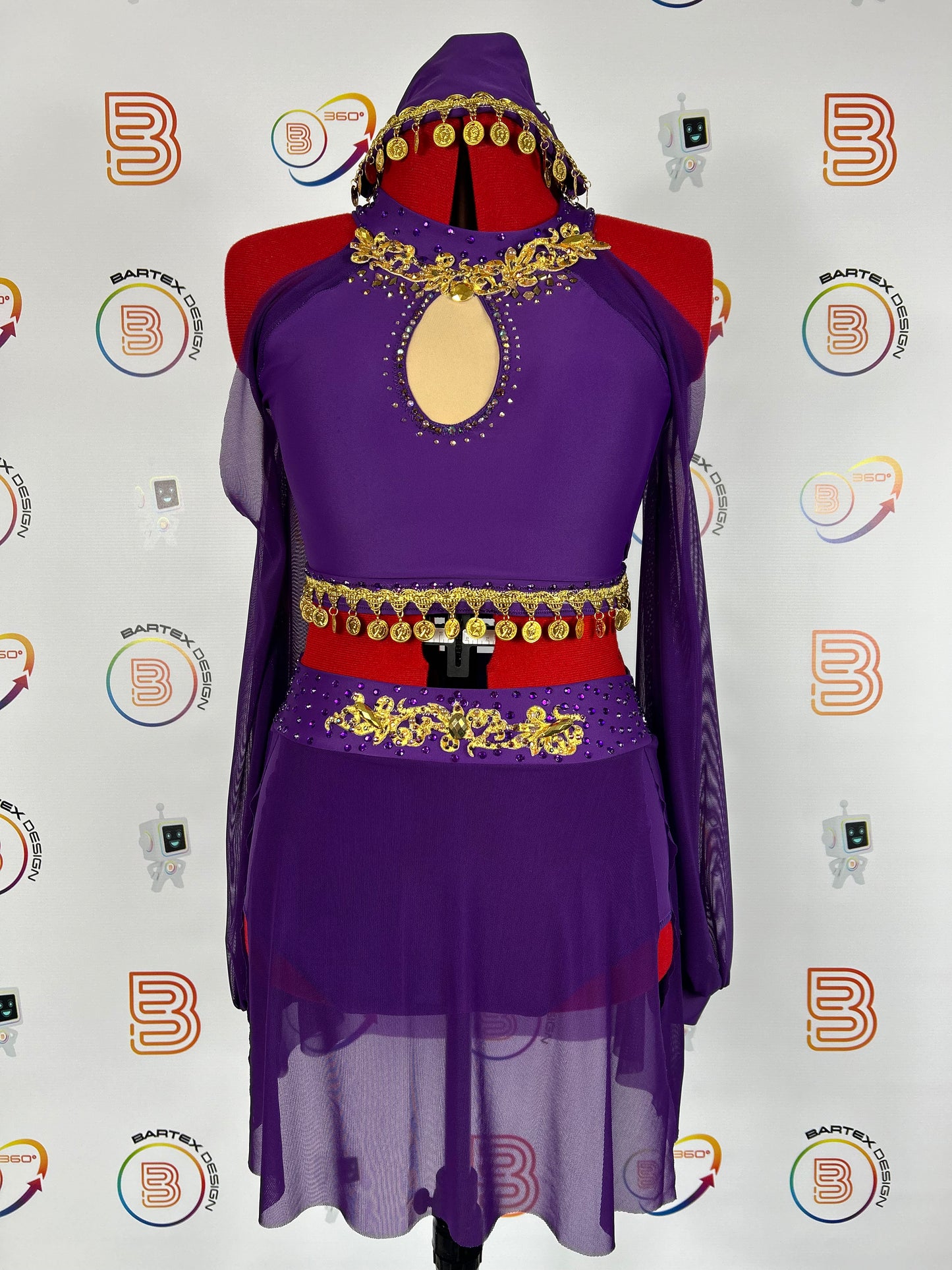 Purple Fortune Teller Inspired Costume