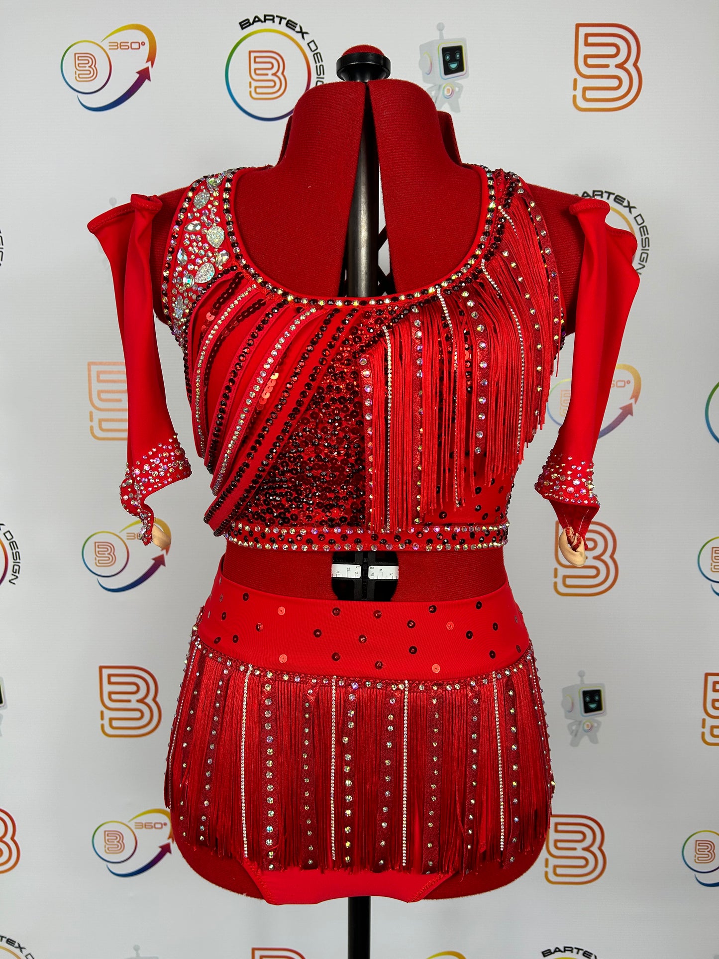 Red Sassy Jazz Costume