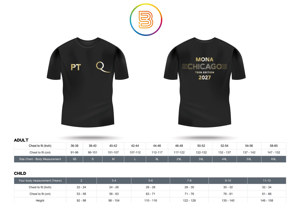 The Queens School Chester Senior Show T-Shirts 2027