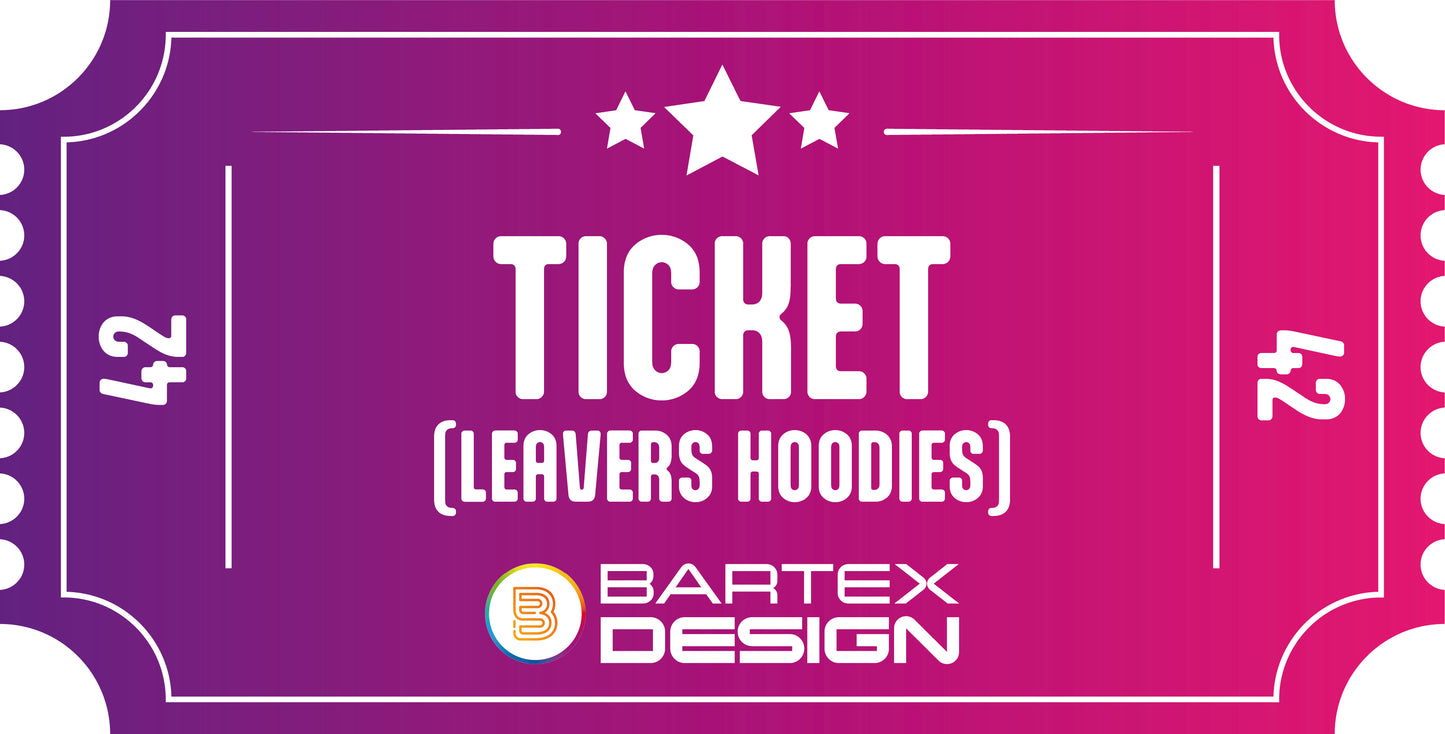 Leavers Hoodies Raffle Ticket - No. 42