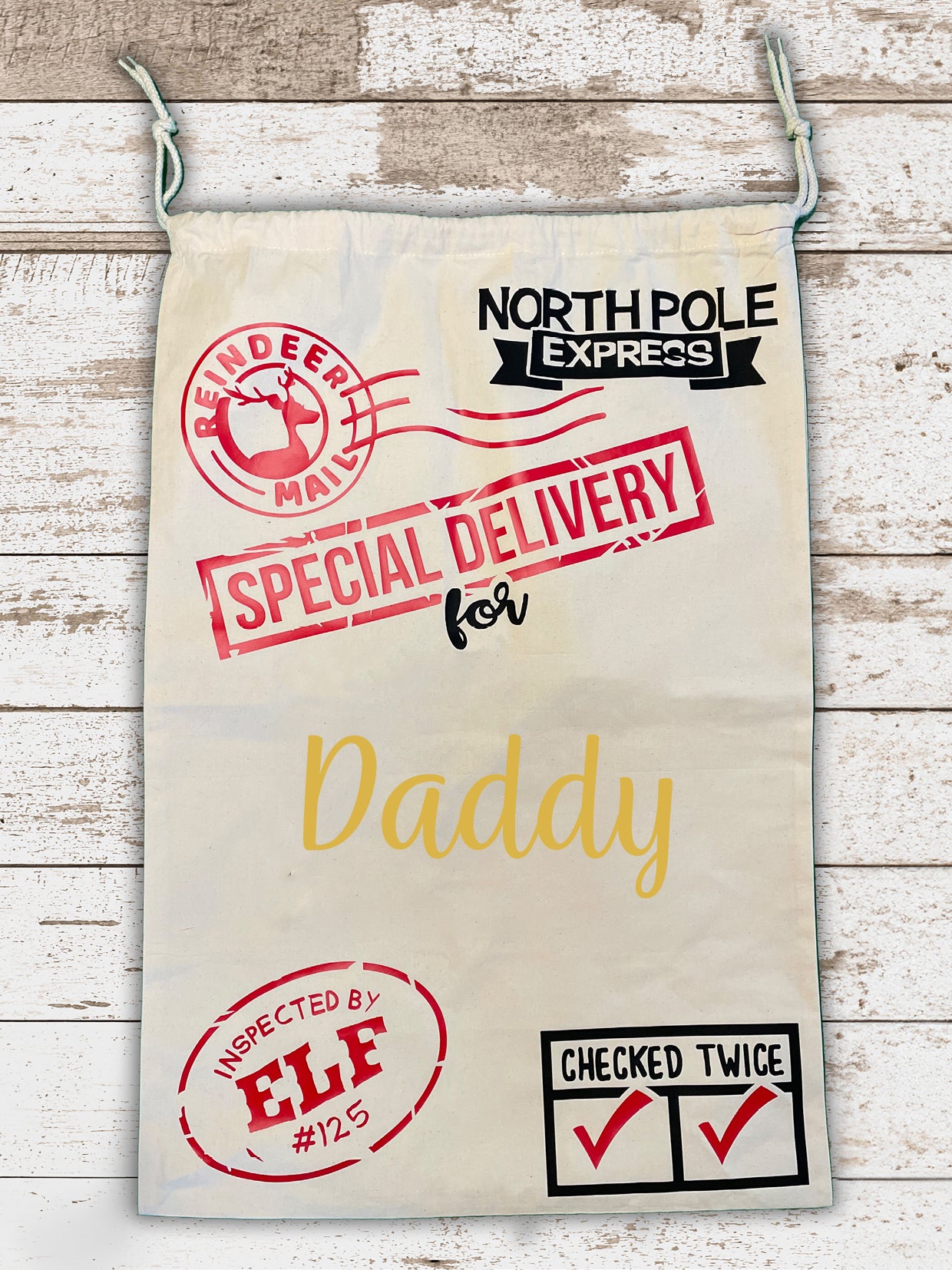 Personalised Extra Large Santa Sack - Express