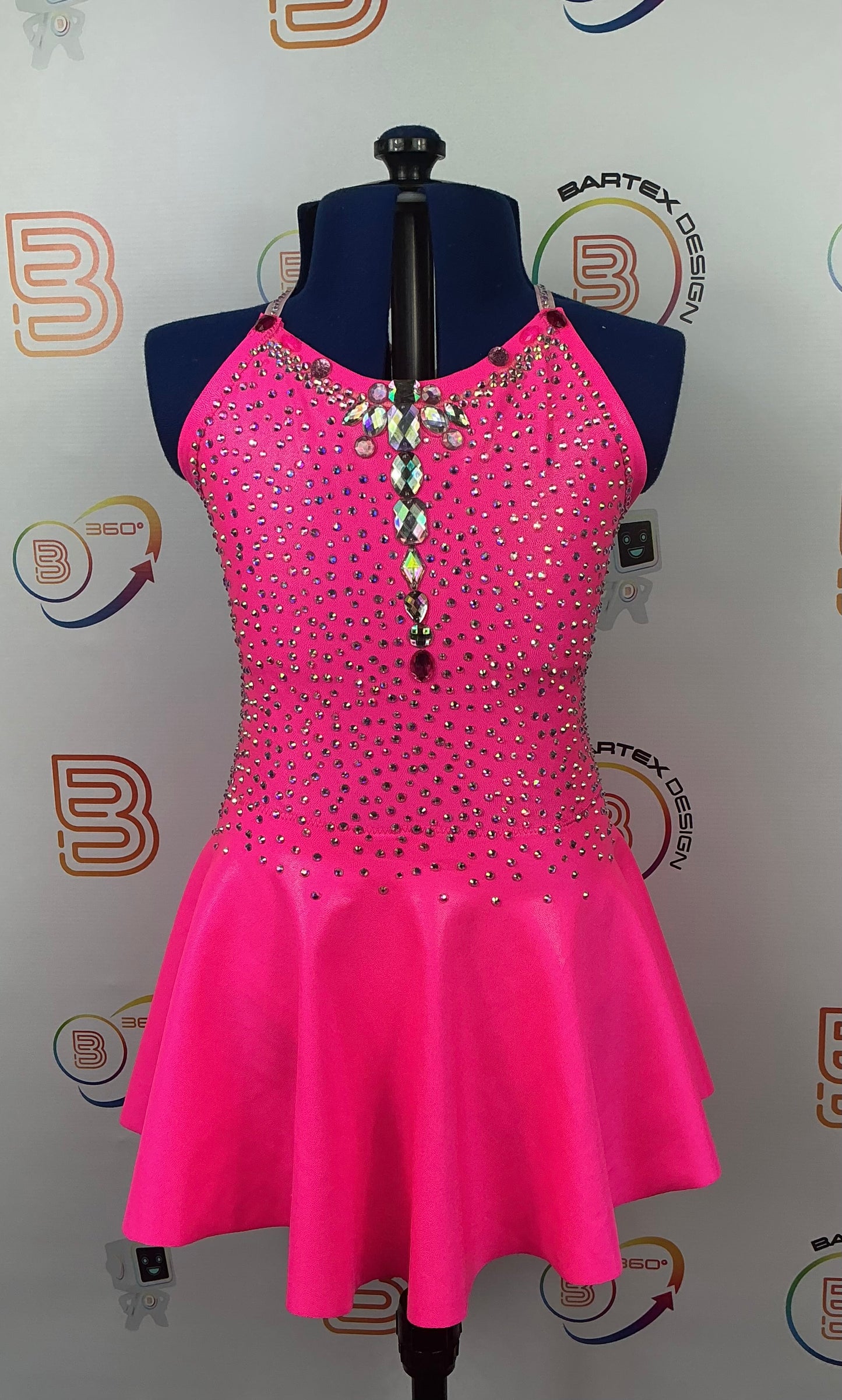 Hot Pink Shine Costume – approx. Age 10