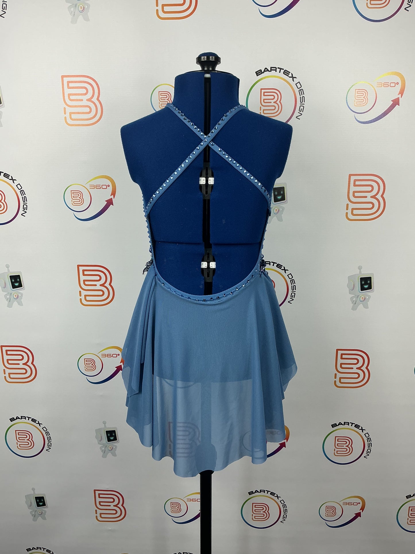 Blue Lyrical Costume - approx. Age 8