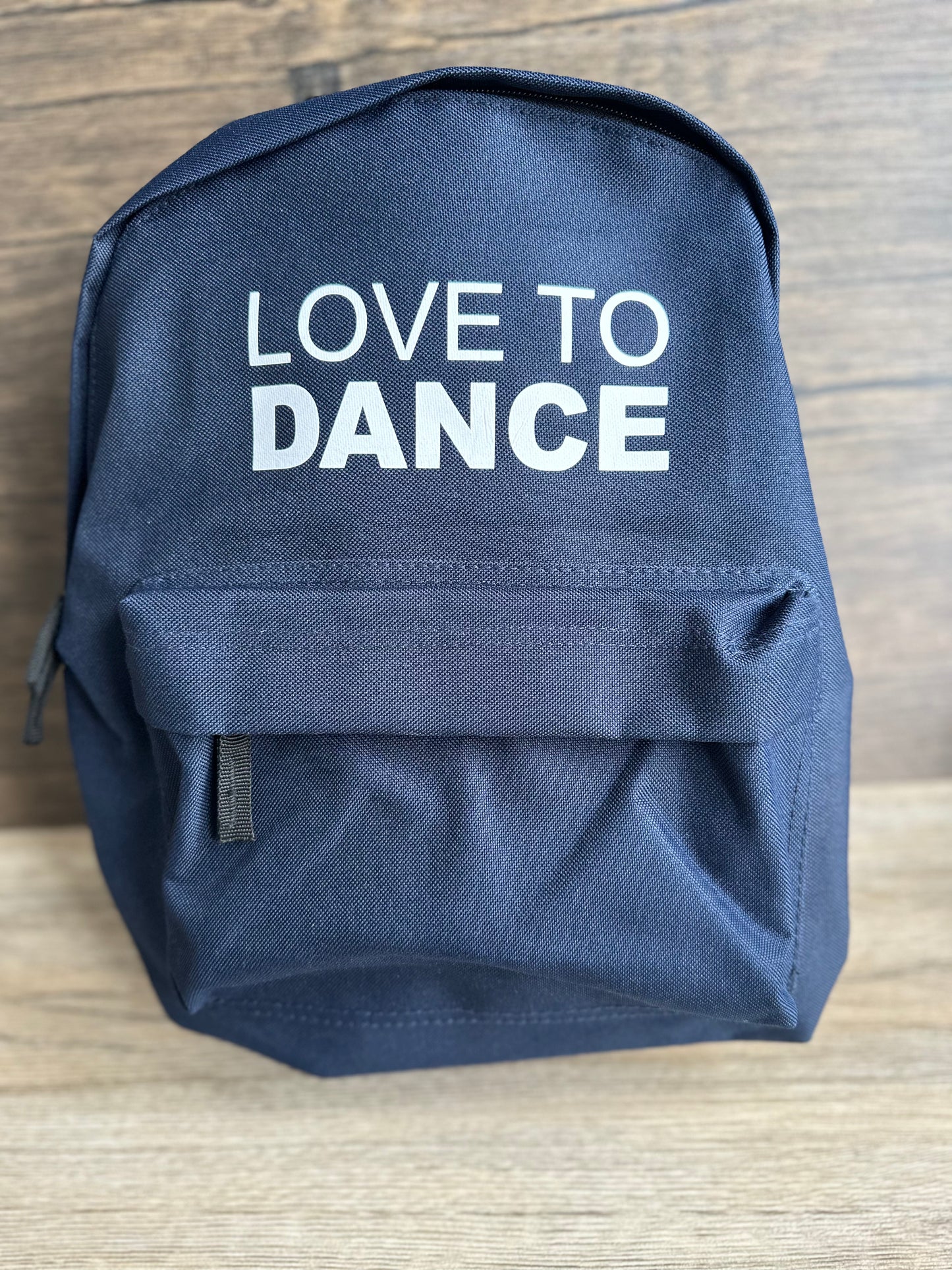 Love to Dance Navy Original Fashion Backpack