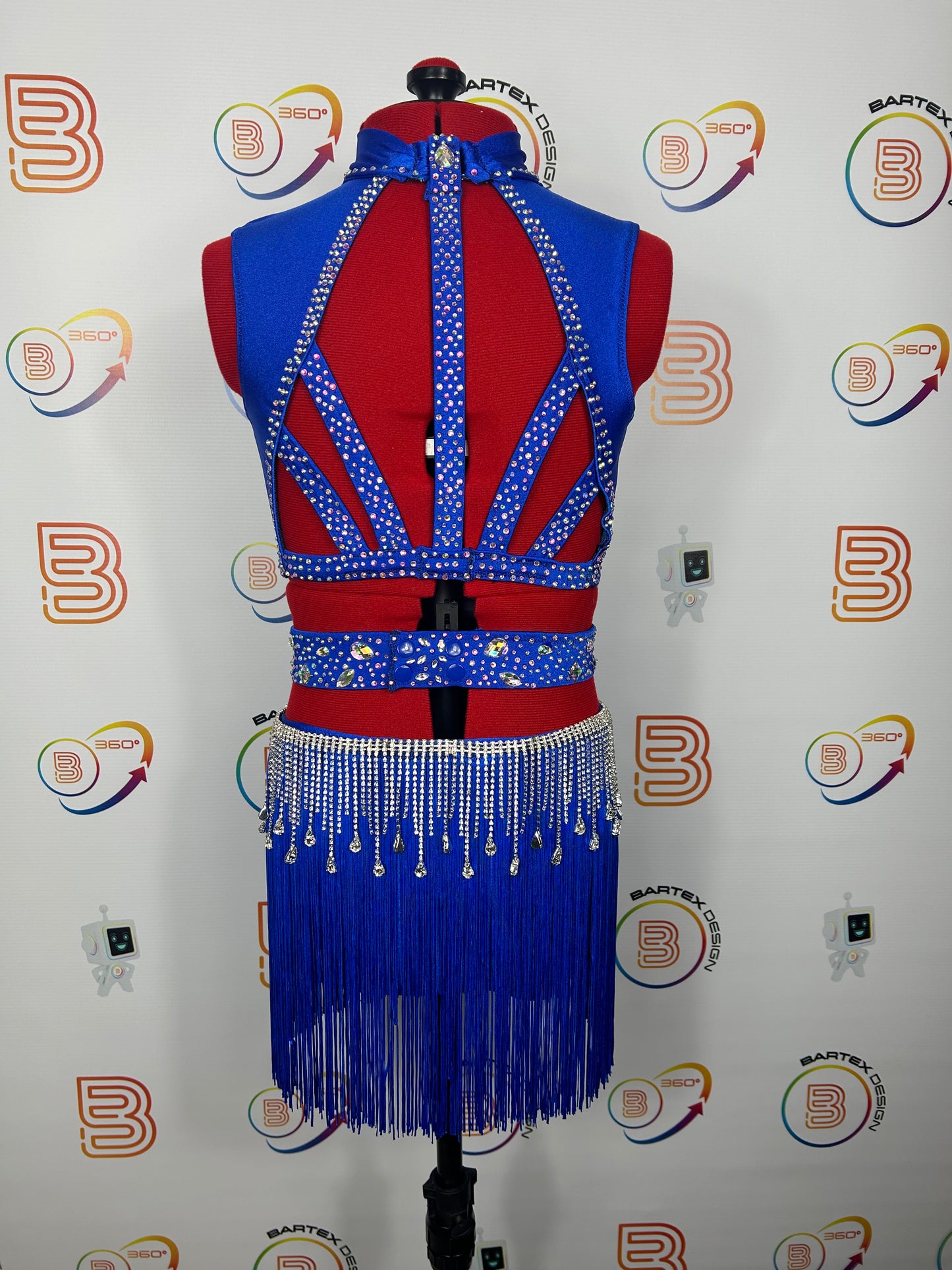 Royal Blue Dance Costume