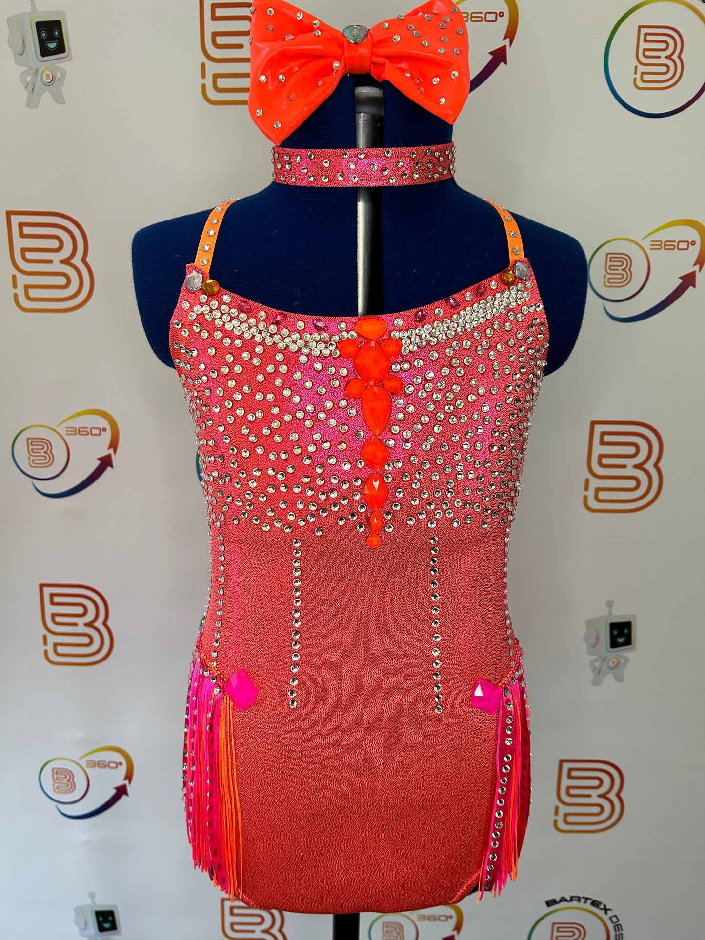 Orange Shine Costume – approx. Age 8