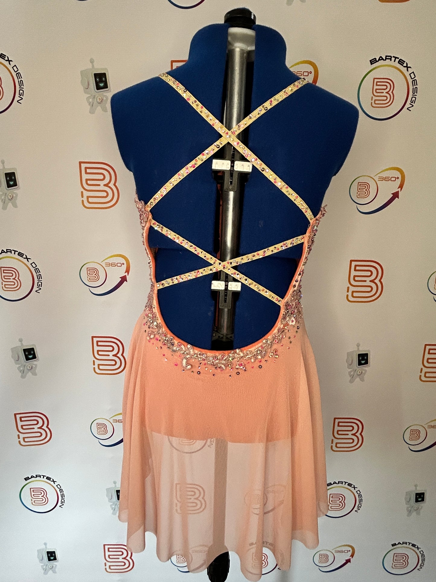 Coral Lyrical/ Ballet Costume - approx. Age 10