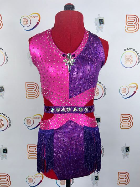 Pink and Purple Dance Costume