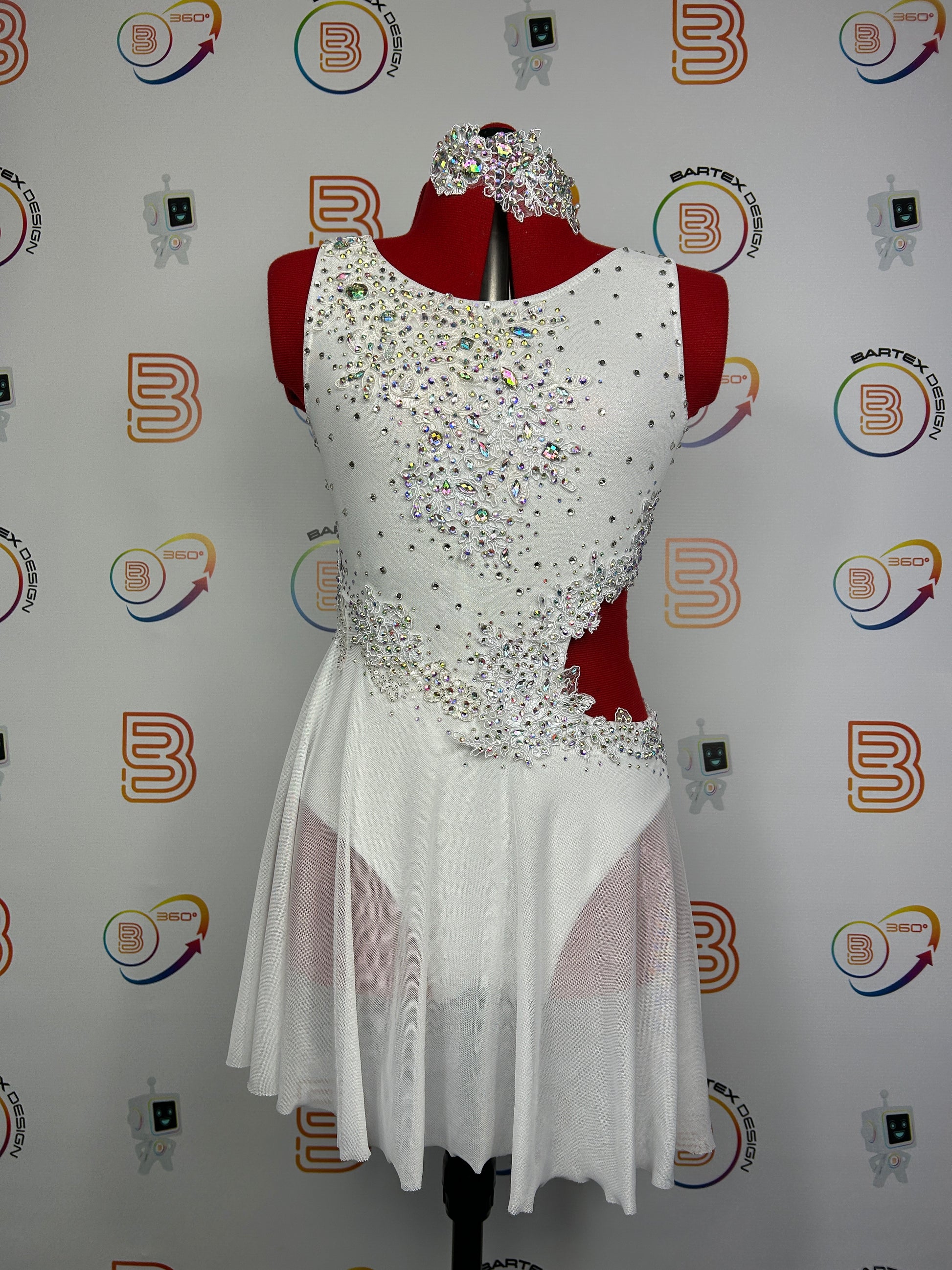 white lyrical dress White Lyrical Costume – Bartex Design Shop